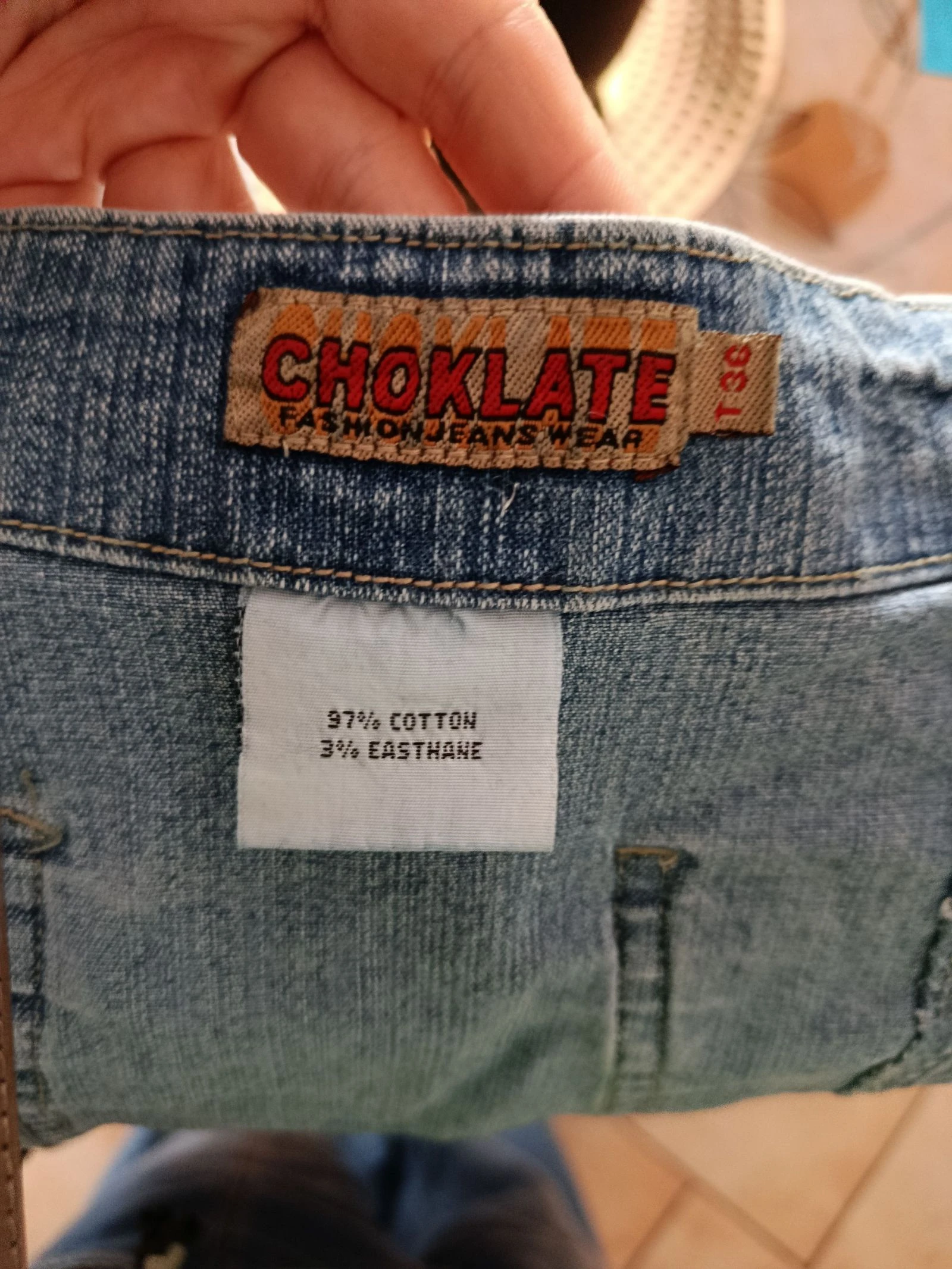 Mini saia jeans – photo 7